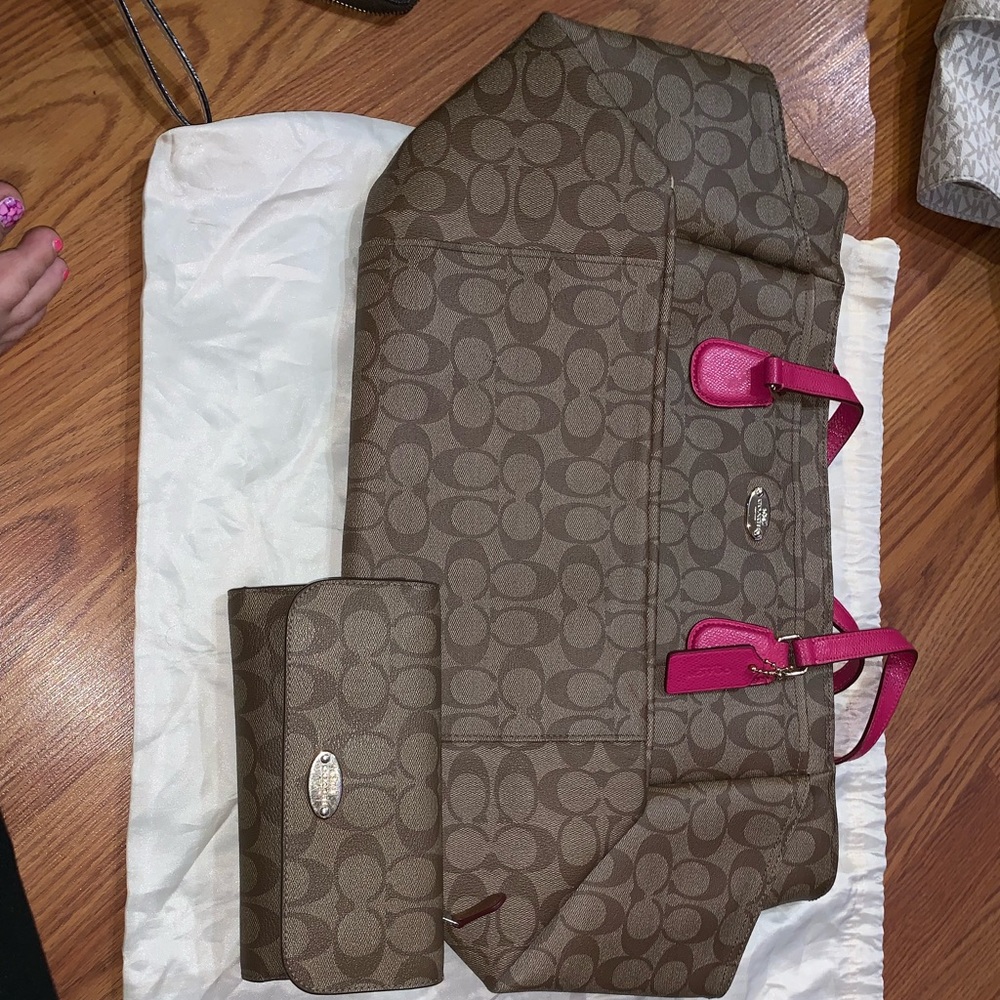 Coach dipper bag